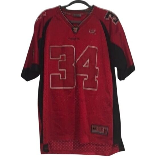 Colosseum Athletics Maryland Terrapins Red & Black Jersey 34 L Mens Sports Appar - Picture 1 of 14